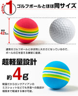 超軽量設計で約4gのテストゴルフボール