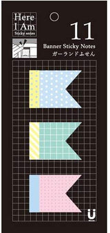 ガーラント付箋|Banner Sticky Notes