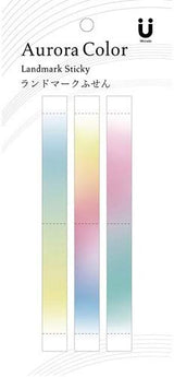 ランドマーク付箋 Auroca Color