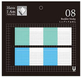 ミニブック付箋|Booklet Sticky