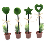 スタンド式苔玉ボールペン 4種類セット