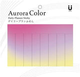 Logic AURORA Color [Daily Plan Sticky] Convenient Design Aurora Color 2 (BY MICCUDO Mikud)