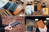 Smartphone case for INTUITIVE CUBE JAPAN X-GUARD IPHONE 6 PLUS Brown with card case Folding book type [LG-MA09-4818]